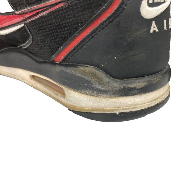 Nike Air Flight Falcon-Men\'s Sz 12 -Black/Red/White Basketball Shoes- 397204-066 main image 7